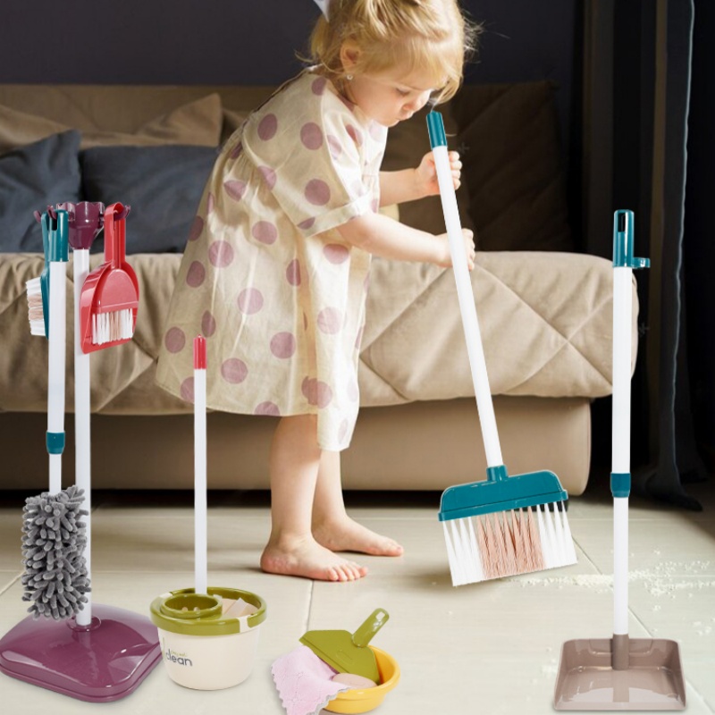 Kids Outdoor Broom - Kids Simulated Life Cleaning Toys Children's