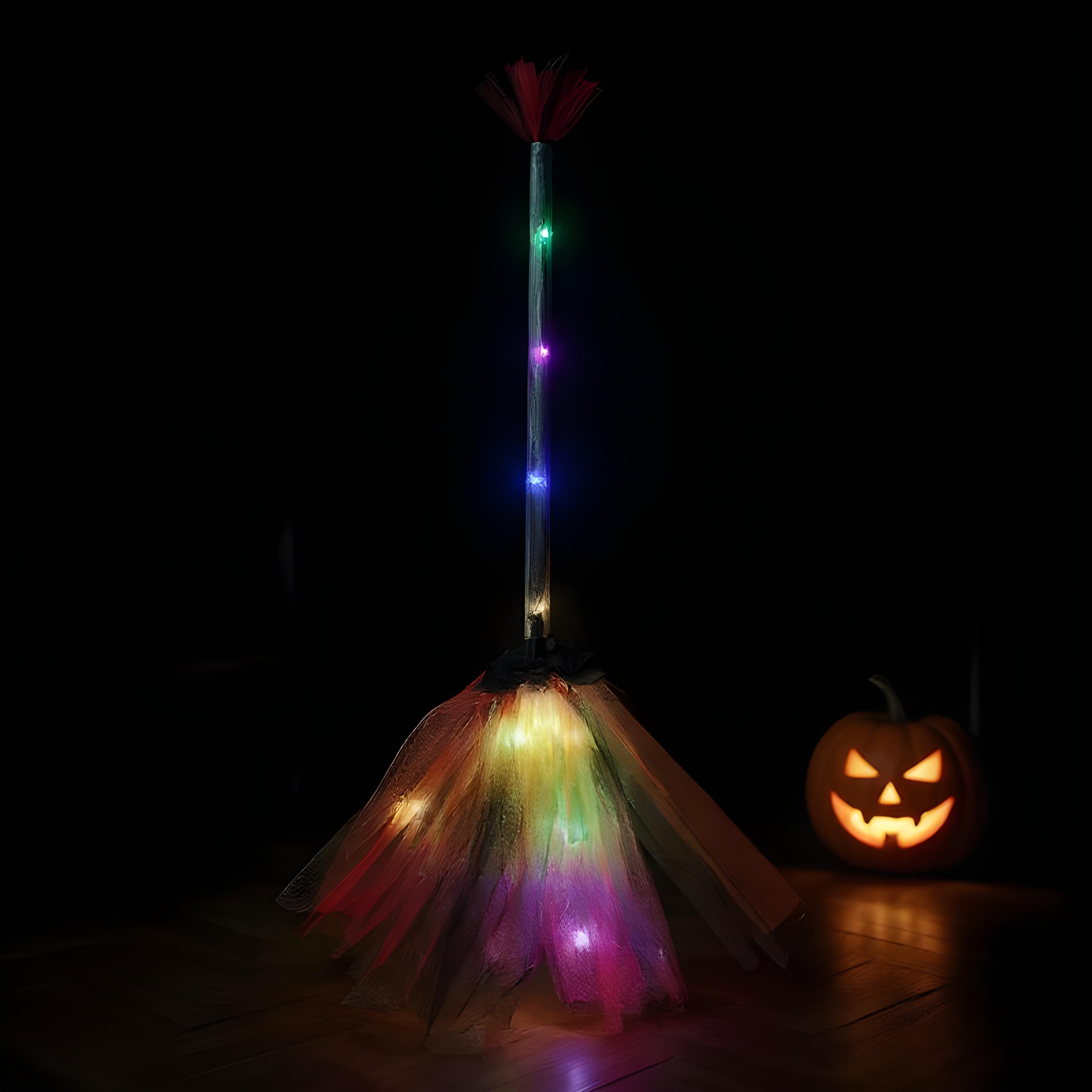 Witch Broom Battery Powered Fu - Kids Outdoor Broom 评论和价格