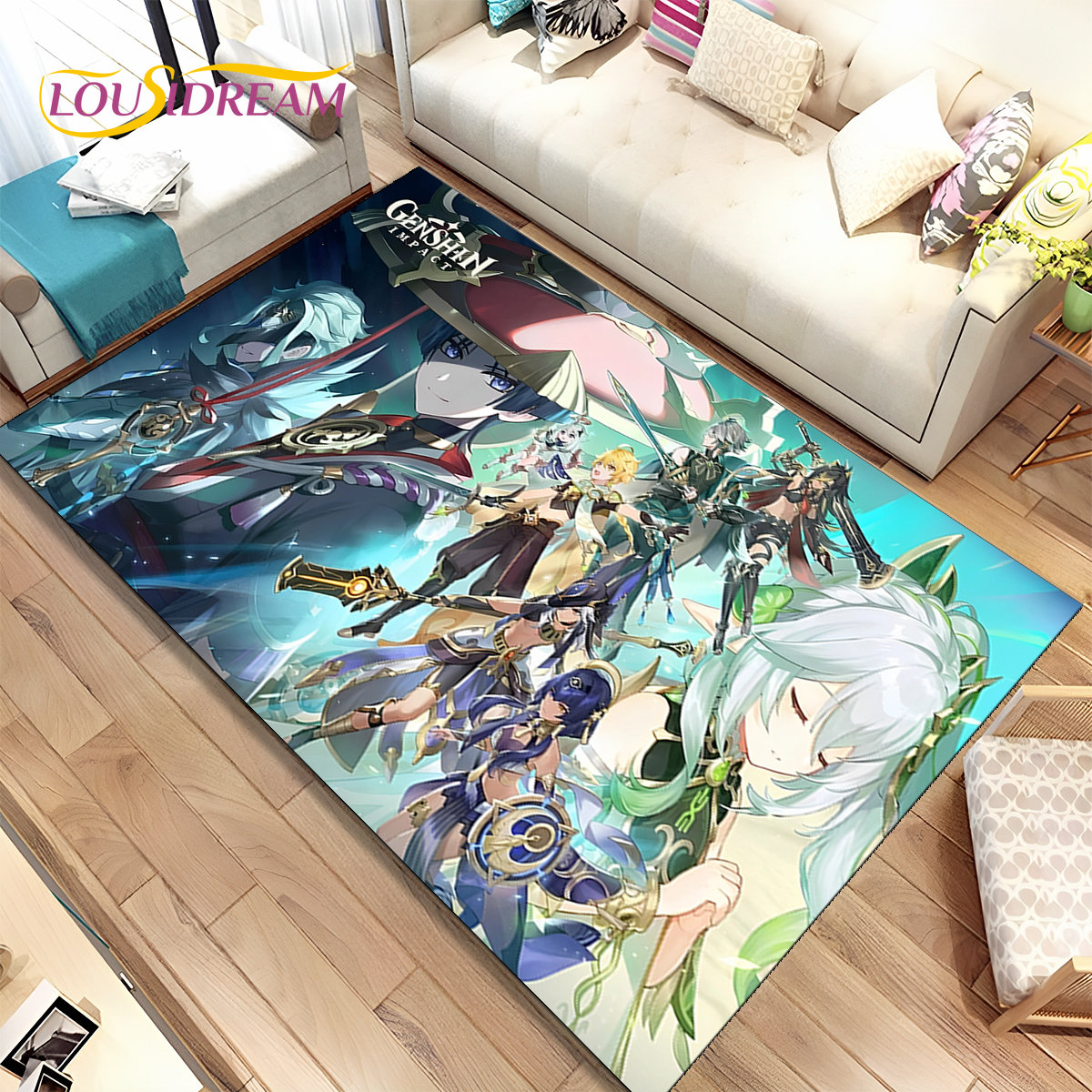 Genshin Impact Cartoon Game Ar - Kids Outdoor Area 评论和价格