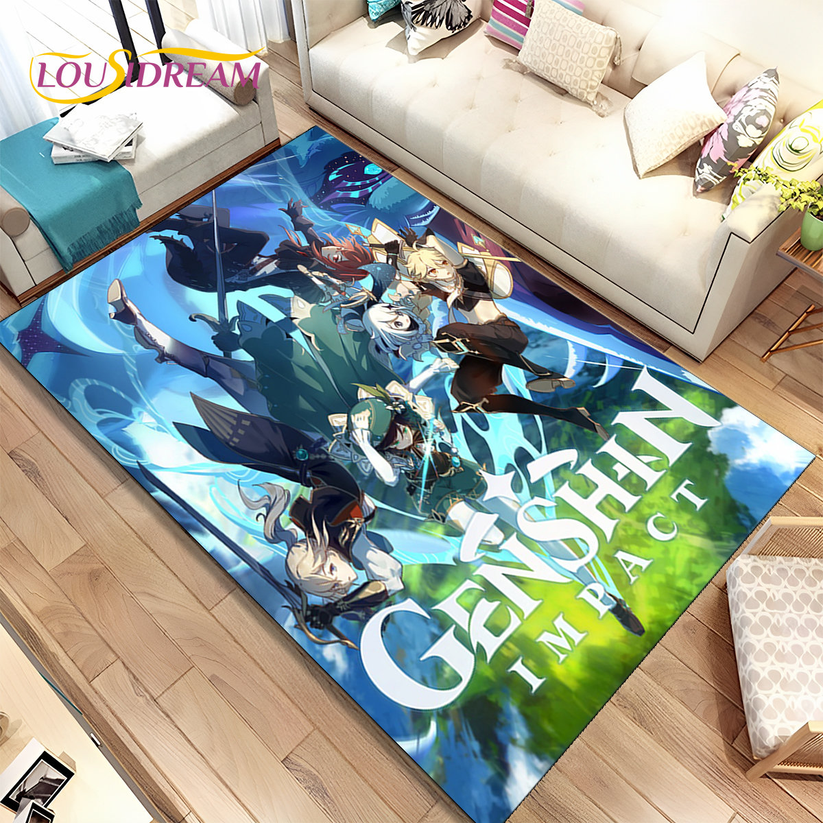 Genshin Impact Cartoon Game Ar - Kids Outdoor Area 评论和价格