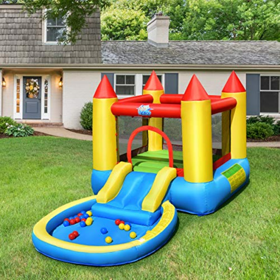 Outdoor backyard inflatable bo - Kids Outdoor Area 评论和价格