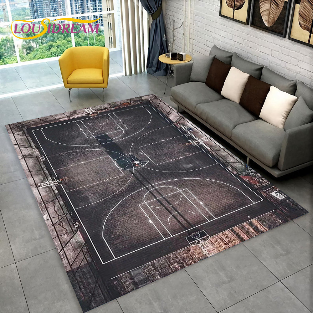 3D Basketball Cour Cartoon Are - Kids Outdoor Area 评论和价格