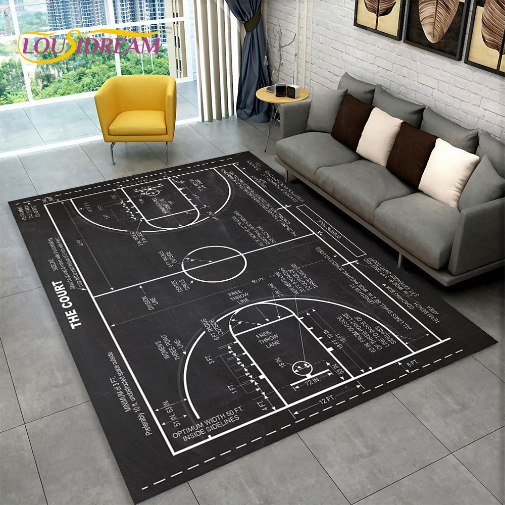 3D Basketball Cour Cartoon Are - Kids Outdoor Area 评论和价格