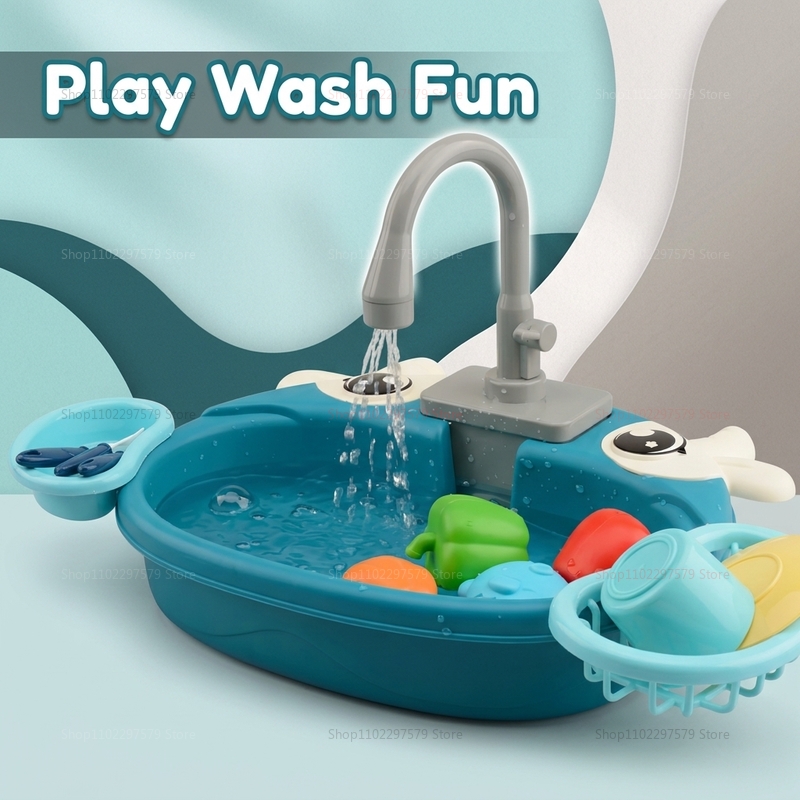 Toddler Interactive Water Play - Kids Outdoor Kitchen Accessories 评论和价格