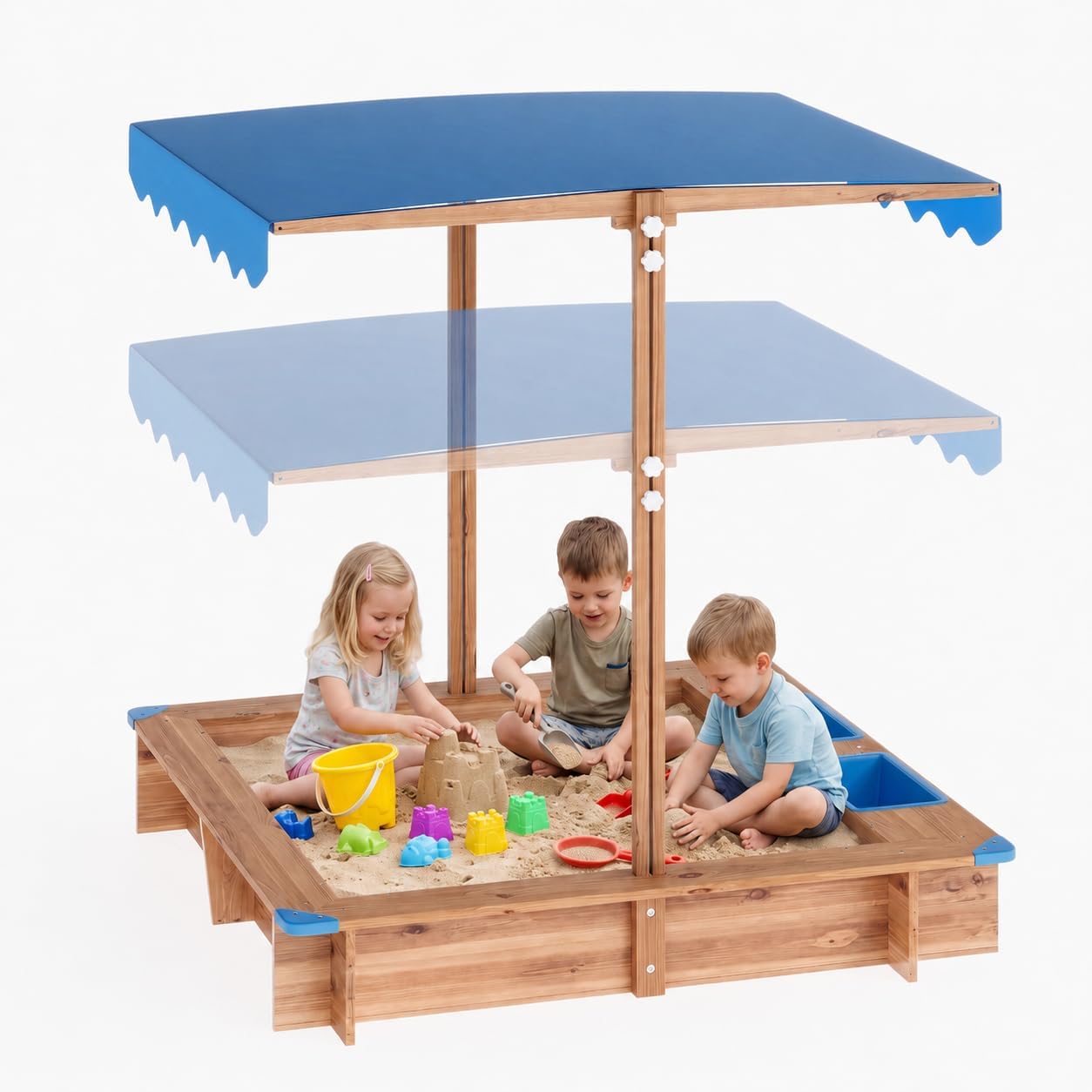 Children Outdoor Sand Pit Kids - Kids Outdoor Area 评论和价格